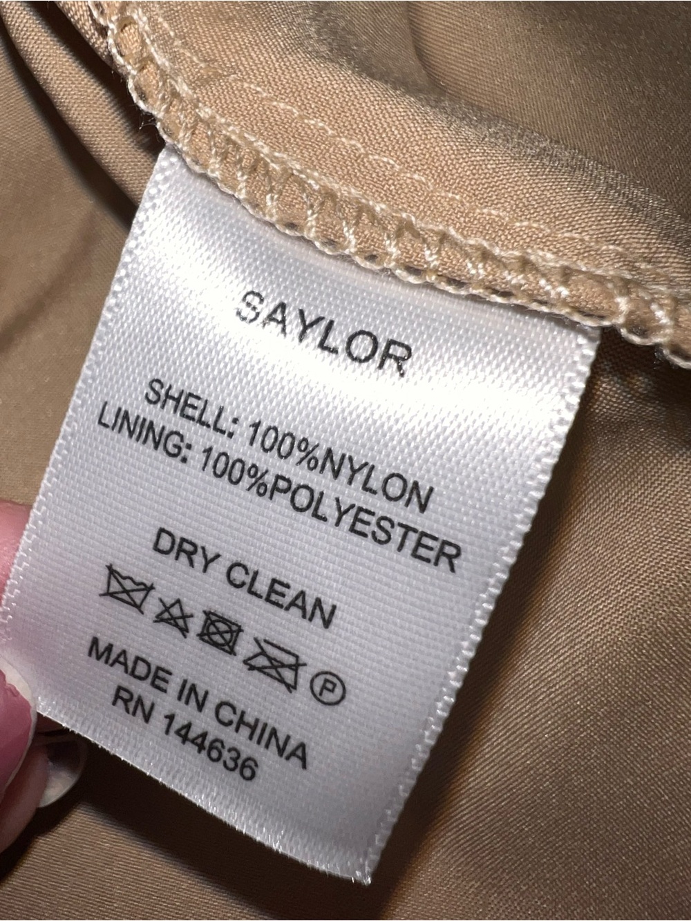 Saylor NWT Darian Dress in Blue - Picture 7 of 7
